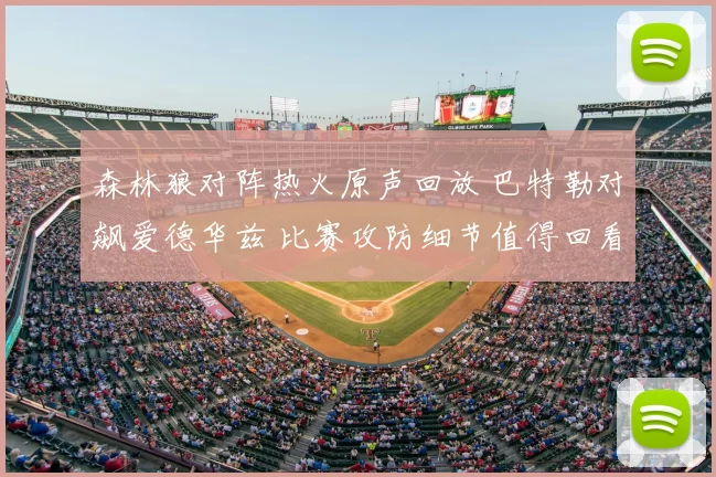 森林狼对阵热火原声回放 巴特勒对飙爱德华兹 比赛攻防细节值得回看